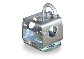 Поворотный хомут опорного колеса 42 мм.