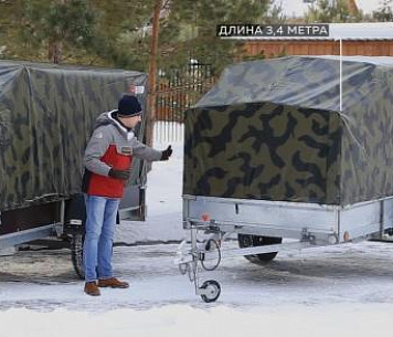 Выбираем прицеп для снегохода